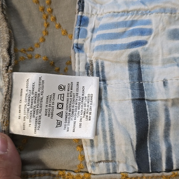 Chino by Anthropologie Size 28 Relaxed Straight Leg Pants - Picture 12 of 13